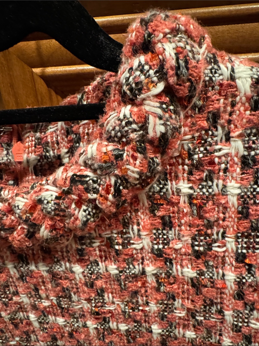Tuckernuck Pink Tweed Short-Sleeve Pocket—Jackie Dress - Picture 6 of 9